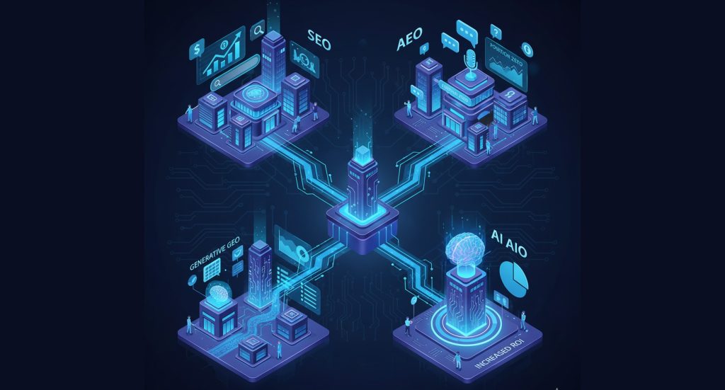 Seo Vs. Aeo Vs. Geo Vs. Aio: Why The Difference Defines Your Roi