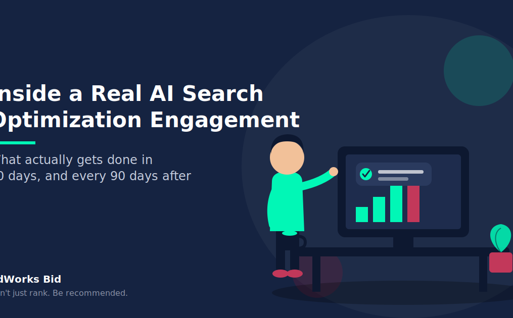 The 90 Day AI Search Optimization Process Explained